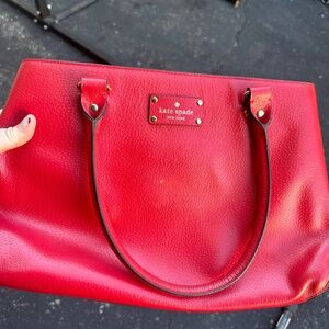 Red Kate Spade Purse